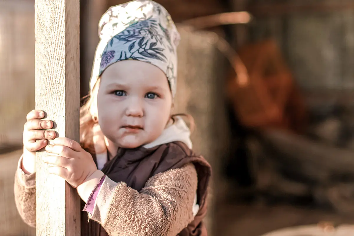 Closed door representing hidden struggles within families